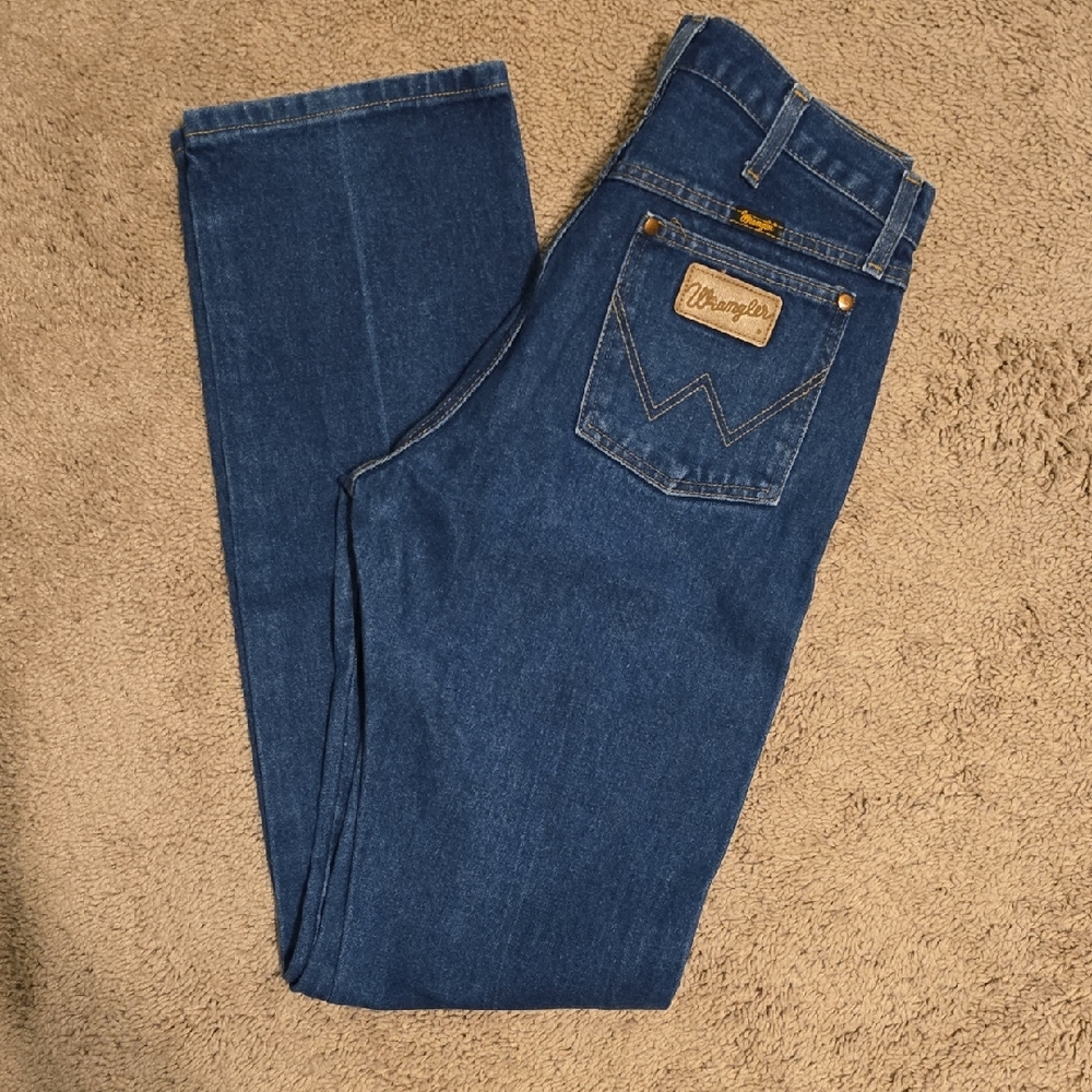 Wrangler Men's Classic Indigo Straight Jeans, 31x36